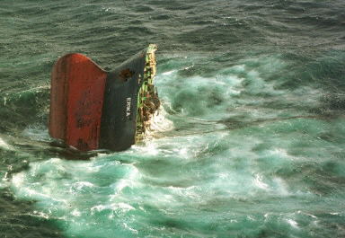 0322-mv erika - tanker sinking
