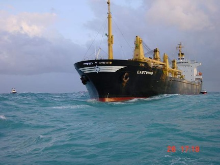 0314-mv eastwind - hard aground