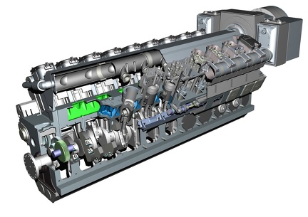 cut.MAN 48-60 Engine