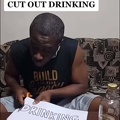 cut out drinking
