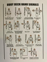 Hand signals