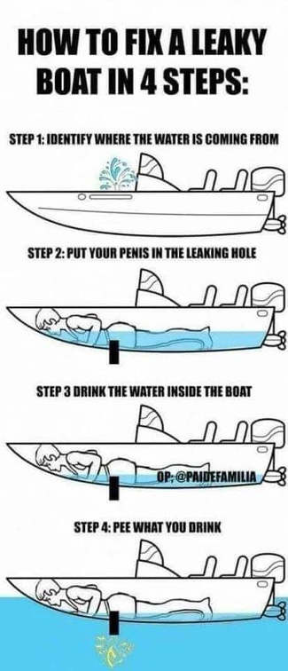 leaky boat