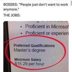 nobody works