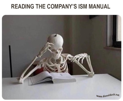 reading ISM manual