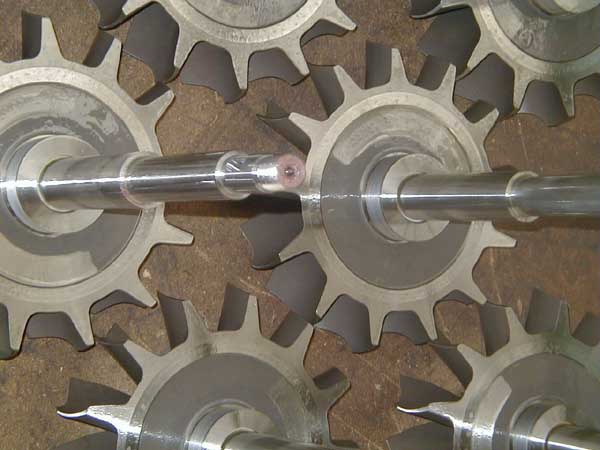 0125-radial turbine wheels