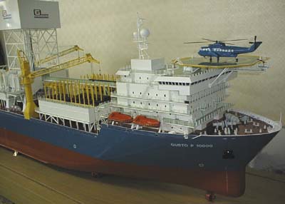 0107-drillship model