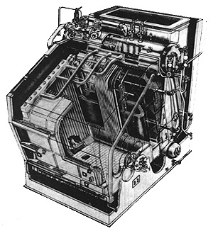 Babcock marine Boiler