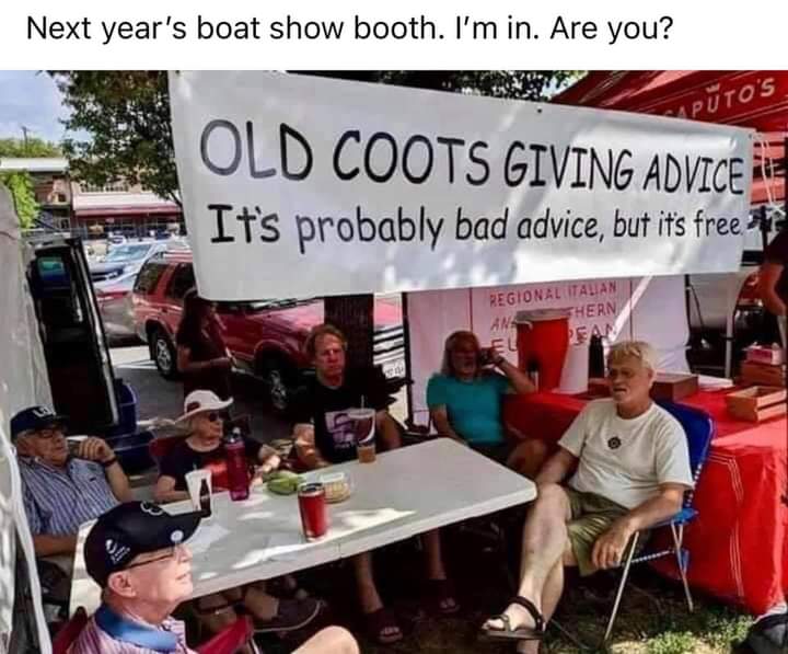 Old Coot Advice