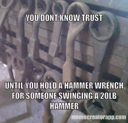 Trust hammer wrench